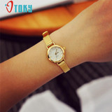 OTOKY Luxury Watch women Fashion Ultra Thin Stainless Steel Mesh Band Quartz Wristwatch casual watches #40 Gift 1pc