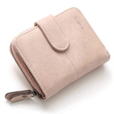 OTHERCHIC Nubuck Leather Women Short Wallets Ladies Fashion Small Wallet Coin Purse Female Card Wallet Purses Money Bag 6N08-15 OTHERCHIC Nubuck Leather Women Short Wallets Ladies Fashion Small Wallet Coin Purse Female Card Wallet Purses Money Bag 6N08-15