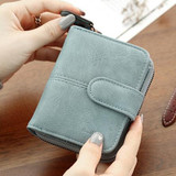 OTHERCHIC Nubuck Leather Women Short Wallets Ladies Fashion Small Wallet Coin Purse Female Card Wallet Purses Money Bag 6N08-15 OTHERCHIC Nubuck Leather Women Short Wallets Ladies Fashion Small Wallet Coin Purse Female Card Wallet Purses Money Bag 6N08-15