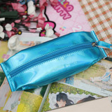 Osmond Women Cosmetic Bag Fashion Colorful Hologram Laser Lady Makeup Bags Leather Zipper Long Cosmetic Cases For Girls Pouch