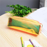 Osmond Hologram Laser Cosmetic Bags Women Tassel Makeup Bag Transparent Long Design Waterproof Make-up Bolsa Cosmetic Cases