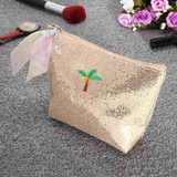 Osmond Hologram Laser Cosmetic Bags Women Makeup Bag Shining Polyester Cosmetic Cases Fashion Cute Cartoon Pouch Travel Case