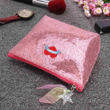 Osmond Hologram Laser Cosmetic Bags Women Makeup Bag Shining Polyester Cosmetic Cases Fashion Cute Cartoon Pouch Travel Case