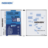 Original NOHON Battery For Samsung Galaxy S3 i9300 i9305 i9082 i9128 T999 EB-L1G6LLU Li-ion Battery 2100mAh Batteria Bateria