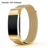 Original Milanese Loop Wrist Band Strap for Fitbit Charge 2 Link Bracelet Stainless Steel replacemet bands Magnetic Closure New
