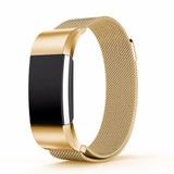Original Milanese Loop Wrist Band Strap for Fitbit Charge 2 Link Bracelet Stainless Steel replacemet bands Magnetic Closure New
