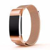 Original Milanese Loop Wrist Band Strap for Fitbit Charge 2 Link Bracelet Stainless Steel replacemet bands Magnetic Closure New