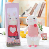Original METOO Tiramisu rabbit dolls plush kids toys 8 style,35cm Bunny Stuffed Animal Lamy Rabbit Toy gifts with gift box