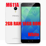 Original Meizu M5 4G LTE Cell Phone 2.5D Glass MT6750 Octa Core 5.2" 2GB RAM 16GB ROM 13MP 4G LTE Fingerprint