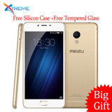 Original Meizu M3S 4G LTE MTK6750 Octa Core 2GB RAM 16GB ROM 5.0" 1280x720 13.0MP Fingerprint ID Metal Body 3020mAh OTA Update