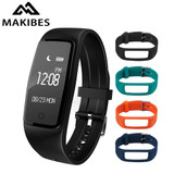 Original Makibes S1 Smart Bracelet Bluetooth 4.0 OLED Screen Waterproof Heart Rate Monitor Smart Band Fitness Activity Tracker