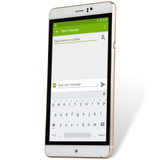 Original JIAKE M8 Android 5.1 6.0 inch 3G Smartphone MTK6580M Quad Core 512MB RAM 4GB ROM 5MP 4800mAh GPS Mobile Cell Phone