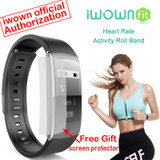 Original IWOWN I6 PRO Smart Wristband Heart Rate Monitor IP67 Waterproof Smart Bracelet Fitness Tracker support Andriod IOS