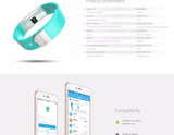 Original iwown I6 pro heart rate monitor smart Wristband with Bluetooth 4.0 Smartband Sleep Monitor Touch screen smart band