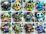 Original imperfect Funko Mystery Minis: Midnight Five Nights at Freddy Bear Vinyl Action Figure Collectible Model Loose Toy