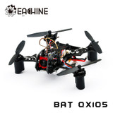 Original Eachine BAT QX105 w/ AIOF3_BRUSHED OSD 600TVL CAM 1020 Motor Buzzer Micro FPV RC Racer Racing Drone Quadcopter BNF