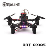 Original Eachine BAT QX105 w/ AIOF3_BRUSHED OSD 600TVL CAM 1020 Motor Buzzer Micro FPV RC Racer Racing Drone Quadcopter BNF