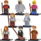 Harry Potter Figure Hermione Ginny Ron Weasley Lord Voldemort Draco Malfoy Luna Snape Building Blocks toys for children