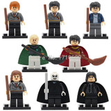 Harry Potter Figures Hermione Ginny Ron Weasley Lord Voldemort Draco Malfoy Luna Snape Building Blocks Toys for Children