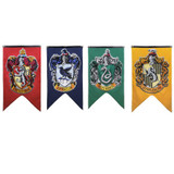 Harri Potter Party Supplies College Flag Banners Gryffindor Slytherin Hufflerpuff Ravenclaw Kids Toys magic Home Decoration