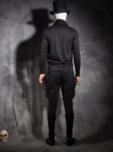 Harem pants casual pants men slim skinny pants trousers all-match plus velvet thickening feet pants singers stage pant costume!!