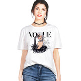Harajuku top tees vogue women Fashion clothes funny t shirts women 2017 summer Comics White kawaii t-shirt women brand-clothing Harajuku top tees vogue women Fashion clothes funny t shirts women 2017 summer Comics White kawaii t-shirt women brand-clothing
