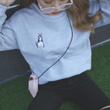 harajuku sweatshirt women 2018 korean style autumn husky puppy cute winter embroidery Shiba Inu puppies kawaii dog hoodies women