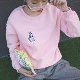 harajuku sweatshirt women 2018 korean style autumn husky puppy cute winter embroidery Shiba Inu puppies kawaii dog hoodies women
