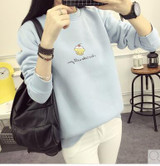 Harajuku Style Sweatshirts Streetwear Hoodie Women's Pullover Autumn Winter Thick Cashmere Hoodies Female Women Sudaderas Top
