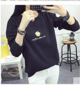 Harajuku Style Sweatshirts Streetwear Hoodie Women's Pullover Autumn Winter Thick Cashmere Hoodies Female Women Sudaderas Top