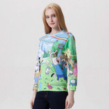 Harajuku Moleton Anime 3D Hoodies Outerwear Men/Womens Cartoon Hoodie Loose Hooded Sweatshirt Sudaderas Mujer Felpe Donna