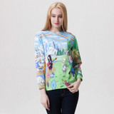 Harajuku Moleton Anime 3D Hoodies Outerwear Men/Womens Cartoon Hoodie Loose Hooded Sweatshirt Sudaderas Mujer Felpe Donna
