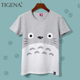 Harajuku Kawaii Cat Totoro T-Shirt Female 2018 Summer Short Sleeve Cotton T shirt Women Tops Graphic Tee Shirt Femme Tshirt