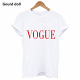 Harajuku Fashion VOGUE Letter Printed T-Shirts Women Tops Tee t shirt Women For Female tumblr Black/White kawaii Short Sleeve Harajuku Fashion VOGUE Letter Printed T-Shirts Women Tops Tee t shirt Women For Female tumblr Black/White kawaii Short Sleeve
