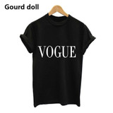 Harajuku Fashion VOGUE Letter Printed T-Shirts Women Tops Tee t shirt Women For Female tumblr Black/White kawaii Short Sleeve Harajuku Fashion VOGUE Letter Printed T-Shirts Women Tops Tee t shirt Women For Female tumblr Black/White kawaii Short Sleeve