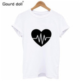 Harajuku Fashion lover cute fluctuation Letter Printed T-Shirts Women Tops Tee t shirt Women For Female kawaii Short Sleeve Harajuku Fashion lover cute fluctuation Letter Printed T-Shirts Women Tops Tee t shirt Women For Female kawaii Short Sleeve