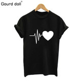 Harajuku Fashion lover cute fluctuation Letter Printed T-Shirts Women Tops Tee t shirt Women For Female kawaii Short Sleeve Harajuku Fashion lover cute fluctuation Letter Printed T-Shirts Women Tops Tee t shirt Women For Female kawaii Short Sleeve