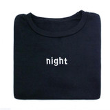 Harajuku Embroidered Day&amp;Night Womens Hoodies Pullover Sweatshirt Fashion Women's Sweatshirts Svitshot Women's Tracksuits Tops