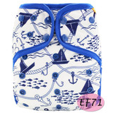 HappyFlute 1pcs Reusable Washable Baby Diaper AIO/AI2 Bamboo Cotton Nappy