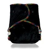 HappyFlute ,Waterproof OS Bamboo Velour Fitted Cloth Diaper AI2
