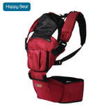 HappyBear Fashion Baby Carrier Hipseat Baby Backpack Ergonomic Carrier Multifunctional Baby Wrap Slings for Babies 1509