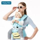 HappyBear Fashion Baby Carrier High Capacity Infant Comfortable Sling Backpack Pouch Wrap Baby Kangaroo New For 0-36Months 1606