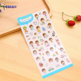 Happy Sale bestselling 6 PCS Diary Decoration Scrapbooking Stickers PVC Stationery Planner Stickers Post It Decal oct1024