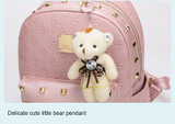 4Pcs/Set Portable Cute Bear Composite Backpacks