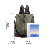 Classic Solid Anti-theft Backpack