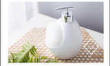 NEWYEARNEW Creative Emulsion Bottle Ceramic Hand Washing Liquid Bottling Hotel Soap Dispenser Emulsion Bathroom Accessories