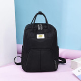 Women Fashion Waterproof Oxford Bags Contrast Color Large Capacity Multifunctional Zipper Backpack