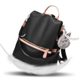 Women Fashion Waterproof Oxford Bags Solid Large Capacity Anti-theft Multifunctional Zipper Backpack