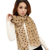 New Stylish Polka Dot Print Long Scarf Women Fashion 2017 Soft Silk Chiffon Wrap Shawl Scarves Lady Pashmina Echarpe #Zer New Stylish Polka Dot Print Long Scarf Women Fashion 2017 Soft Silk Chiffon Wrap Shawl Scarves Lady Pashmina Echarpe #Zer