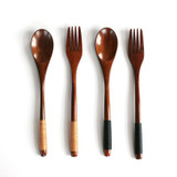 New Style Wooden Tableware Bamboo Kitchen Cooking Tool Soup Teaspoon Catering Cozinha Cozinhar Dinnerware Accessories